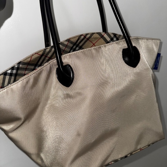 Burberry Nova Check Vinal Tote Bag - Picture 2 of 6